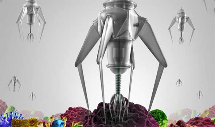 ربات‌های میکروسکوپی