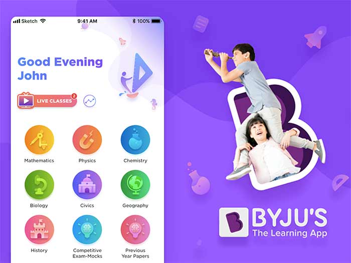 استارتاپ آموزشی Byju's (بایجوس)