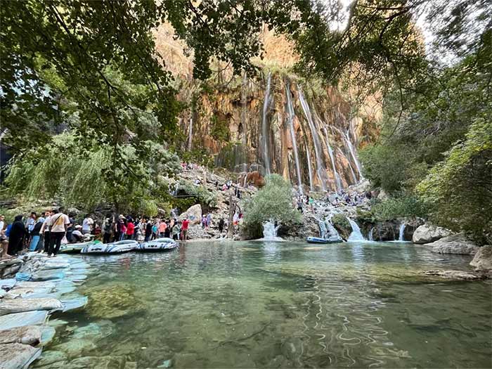 کمپ آبشار مارگون