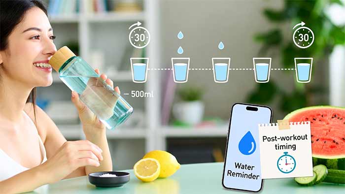 نکات عملی برای هیدراته ماندن و بهینه‌سازی مسیر آب