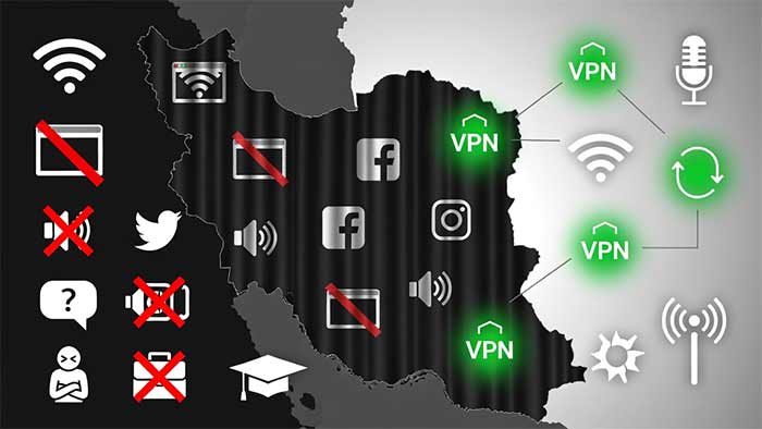 سانسور اینترنت و رسانهها: تاریکی اطلاعاتی که حقیقت را پنهان میکند