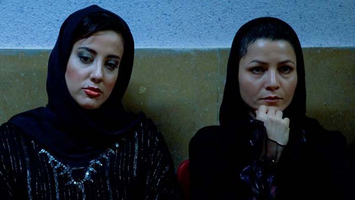 بازیگران ایرانی در صحنه ای از یک فیلم