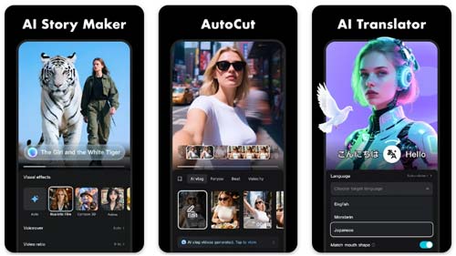 کپکات هوش مصنوعی (CapCut AI)
